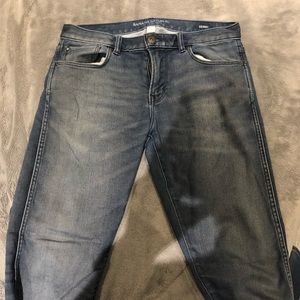 Banana Republic blue jeans